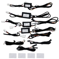 2015-2019 Intérieur de voiture 3 couleurs mise à niveau vers 12 couleurs lumières ambiantes pour mercedes-benz W166 W212 W218 W292