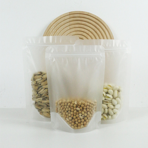 Tùy chỉnh trong suốt TrượT Dây kéo đóng cửa Bopp túi nhựa cho Thạch nhai kẹo cao su đóng hộp thực phẩm đóng gói - Product Image 3