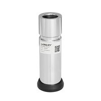 Martillo de Rebote Portátil LANGRY GZIII, Calibra Acero, Yunque de Calibración de Concreto para Pruebas con Martillo de Prueba