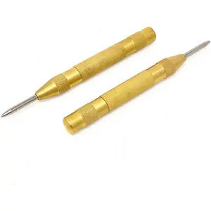 Springs Loaded Marking Starting Holes Tools 5 Inch Center Punch Tool HSS Marking Starting Holes