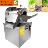 Máquina de corte corte de vegetais cenoura, corte industrial automático