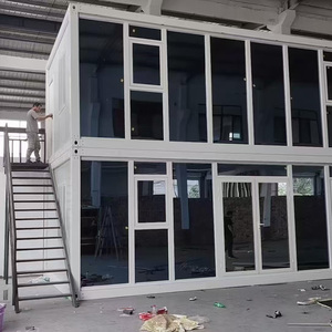Villa modulaire en verre esthétique anti-corrosion pour maison front <span class=keywords><strong>de</strong></span> <span class=keywords><strong>mer</strong></span> aux Philippines, 2 chambres - Product Image 3