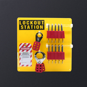 Bền Loto Kết Hợp Acrylic Nhựa Treo Tường Khóa Tagout Trạm Bộ Dụng Cụ Chìa Khóa Mở Khóa Cho Quản Lý Hàng Ngày Khóa Thiết Bị - Product Image 5