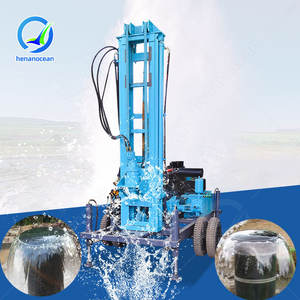 OCEAN Mobile 160m Tube Well Water Drilling Rig Equipment Borehole Drilling Machine Price - Product Image 1