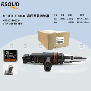 หัวฉีดคอมมอนเรลแรงดันสูง Rsoliddiesel MTU Ben รุ่น MFMTU4000.01 12V4000 16V4000 4000.01 4000.03 X52407500024 VTO-G266W48B - Product Image 6