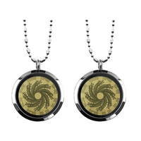 Collier magnétique CAMAZ personnalisé en acier inoxydable avec huit dragons, pendentif quantique énergétique, style classique, pour la protection des femmes
