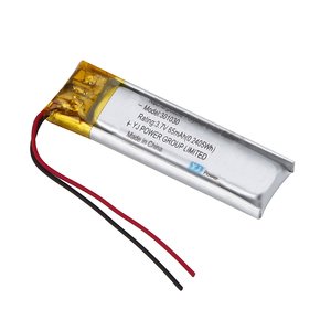 แบตเตอรี่ลิเธียมไอออนขนาดเล็ก 3.7v 65mah รุ่น YJ301020 เหมาะสำหรับแว่นตาและสมาร์ทวอทช์ - Product Image 6