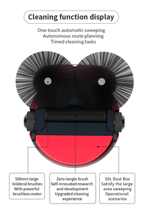 Robot aspirateur <span class=keywords><strong>et</strong></span> balayeuse électrique industrielle GLGW pour entrepôt - Product Image 3
