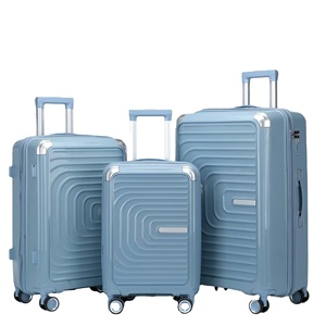 Luxury Fashionable PP Luggage Sets High Quality <strong>Trolley</strong> Suitcase with Lock Drawbar Multiple Colors Factory Wholesale Travel Bags - Product Image 6