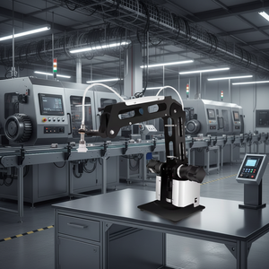 PLCロボットアーム オープンソース デスクトップ 3軸ロボット オンラインソート 小型産業用オートメーションアーム ピックアンドプレース - Product Image 1