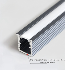 Wellshow LED trần ánh sáng chiếu sáng bề mặt được gắn dải vuông aluminums nhà ở LED hồ sơ ánh sáng - Product Image 6