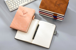 Cuaderno Ejecutivo con Logotipo Personalizado, 200 Páginas, Papel Grueso, Tapa Dura, Rayado Ancho para las Necesidades de Escritura de Hombres y Mujeres - Product Image 3