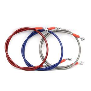 P/N 28 Fer coloré. Joint de <span class=keywords><strong>frein</strong></span> en acier inoxydable pour <span class=keywords><strong>moto</strong></span>, sans ressort, 9mm - Product Image 1