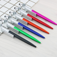 Stylo bille multifonction 3-en-1 en plastique avec support de téléphone, cadeau électronique promotionnel en gros