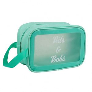 High Quality Custom PU Travel Cosmetic Bag Waterproof Make up Bag Promotional Tote Bags - Product Image 4