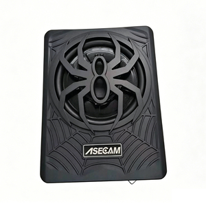 10 pouces 1200W <span class=keywords><strong>voiture</strong></span> Audio haute puissance <span class=keywords><strong>voiture</strong></span> sous siège Subwoofer haut-parleur Ultra-mince stéréo <span class=keywords><strong>actif</strong></span> Subwoofer avec lumières LED - Product Image 4