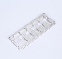 Composants de machines industrielles, fabricant de pièces moulées sous pression en aluminium, plaque de base certifiée ISO 9001, 100 % inspectée