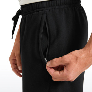 Pantalones deportivos de cintura media, antiarrugas, suaves, de secado rápido para hombre, pantalones deportivos clásicos para hombre con tela transpirable y de ajuste relajado. - Product Image 6