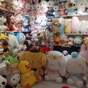 Grosir mainan binatang boneka anak lucu Super lembut dari berbagai jenis mainan mewah Mario