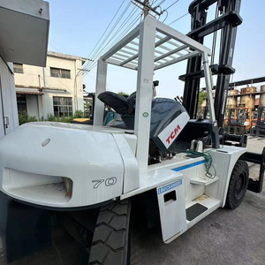 Montacargas Usado TCM FD70 con Contrapeso, Capacidad de 7 Toneladas, Motor Diésel, Excelente Estado, Almacén en Japón, Manipulación de Materiales, Económico - Product Image 1