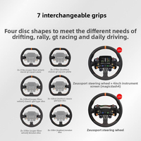 Volant de course modulaire SIMAGIC Zeus Sport ZS, multi-jantes interchangeables pour simulateur de course GT, rallye, drift, fabriqué en Chine