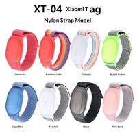 Bracelet de montre en nylon souple avec boucle auto-agrippante pour localisateur anti-perte étanche compatible pour enfants