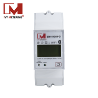 Medidor de Energía Wifi para Riel DIN EM114084-01, Medidor de Potencia con Control Remoto Bidireccional Modbus TCP