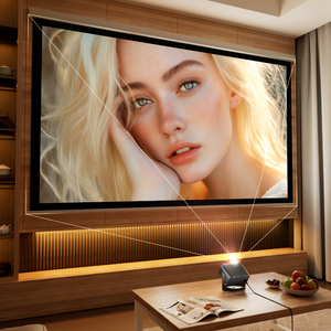 PAS de seconde main LCD 1080p 4K pris en charge 3D prêt Internet lampe LED intégrée 1.2KG <span class=keywords><strong>projecteur</strong></span> portable - Product Image 2