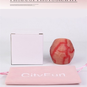ปลอกอวัยวะเพศชายแบบหนา ทำจากซิลิโคนเหลว รูปทรงสัตว์ประดับปม พร้อมห่วงรัด  สำหรับขายส่ง - Product Image 5