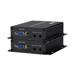 Extensor de red VGA de alta calidad HD sobre IP 1080p @ 60Hz HD extensor 120m extensor de <span class=keywords><strong>video</strong></span> transmisor y receptor - Product Image 2