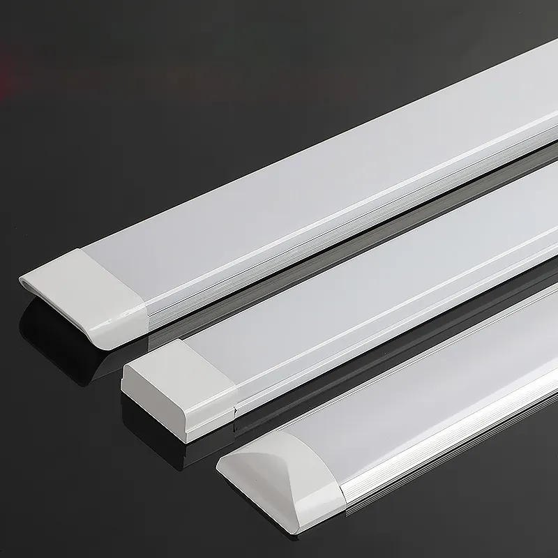 New brand custom design led aluminum ceiling mounted magnetic lamp plastic cover fluorescent led tube batten light