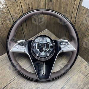 Volant pour Mercedes AMG pour <span class=keywords><strong>GT</strong></span>, Classe A, E, S, C, C36, G63, C43, W204, W205, W166, W167, W177, W176, W211, W212, W213, W218, W221, W222 - Product Image 1