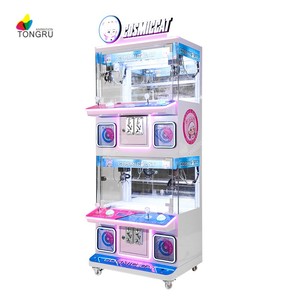 Máquina recreativa de grúa japonesa para 4 jugadores, estilo boutique, operada con monedas, modelo Showtime Doll, de Coastal Amusements - Product Image 4