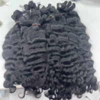 Lots de Cheveux Humains 100% Naturels Non Traités, Boucles Birmanes et Indiennes, Cuticules Entièrement Alignées, Cheveux Remy, Donneur Unique, Double Trame, Direct Usine