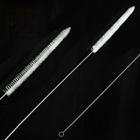 Brosse de laboratoire pour flacon Erlenmeyer/pipette/compte-gouttes/paille