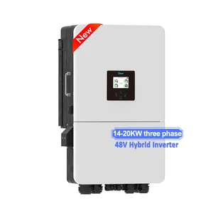 Deye 20KW low voltage Hybrid on off grid tied solar power inverters with lithium battery backup SUN-20K-SG05LP3-EU-SM2