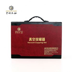 Appareil de massage par acupuncture, ventouses médicales, 19 ventouses, ventouses Hijama, ensemble de thérapie par ventouses sous vide, ventouses chinoises et pompes avec boîte - Product Image 4