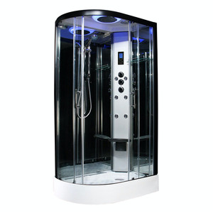 Hardware Accessoires Bad Luxe Ce Badkamer 6Mm Moderne Abs Aluminium Sector Glijdende Dubai Blauwe Film Doucheruimte Arc Cicco - Product Image 5