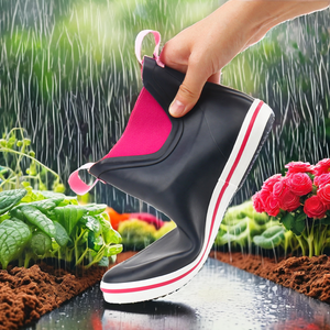 LAPPS Direct Bottes Wellington en Caoutchouc pour Enfants Offre Spéciale Chaussures de Cheville pour la Pêche Jardinage Respirant Anti-Statique EVA - Product Image 2