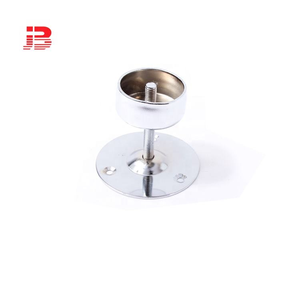 Base de <span class=keywords><strong>tube</strong></span> universelle ronde en fer chromé avec <span class=keywords><strong>bride</strong></span> pour support de <span class=keywords><strong>tube</strong></span> de 50 mm et 60 mm de diamètre - Product Image 6