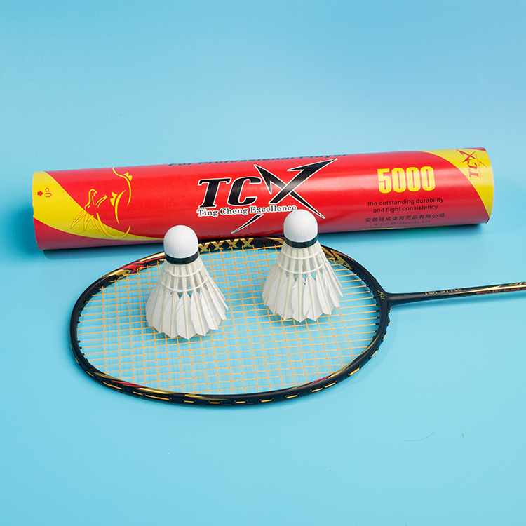 TCX 5000 Well-balanced Easy-to-control Badminton Shuttlecock Training-optimized Responsive Badminton in Markets