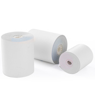 Rollo NCR de alta calidad 76*70mm 76mm papel sin carbón de 2 capas para copia de oficina billete de recibo de libro