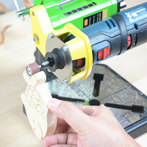 <span class=keywords><strong>Support</strong></span> <span class=keywords><strong>de</strong></span> travail pour <span class=keywords><strong>perceuse</strong></span> rotative <span class=keywords><strong>Dremel</strong></span>, mini presse portable et <span class=keywords><strong>support</strong></span> d'outils - pour percer des trous perpendicaux et angulaires - Product Image 5