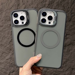 Joyporodo PC Phụ kiện điện thoại hai màu ledun ống kính chủ cho S22 siêu cho S24 FE nam châm cho <span class=keywords><strong>Iphone</strong></span> 11-16 Pro Max điện thoại trường hợp - Product Image 2