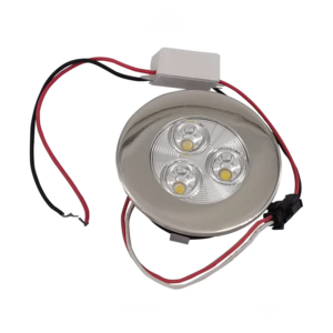 Cao cấp thép không gỉ dẫn ánh sáng trần cho RV Marine Bạc chiếu sáng phù hợp với LED Điều kiện Mới - Product Image 6