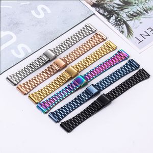 Bracelet en métal classique 18 mm à trois maillons en acier inoxydable pour montre <span class=keywords><strong>CASIO</strong></span> Royal AE1200, petit bracelet pour homme – Vente flash - Product Image 5