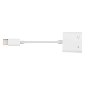2 <span class=keywords><strong>In</strong></span> 1 Dual <span class=keywords><strong>Type</strong></span> <span class=keywords><strong>C</strong></span> adattatore per cuffie USB-<span class=keywords><strong>C</strong></span> Splitter Jack Aux connettore convertitore di ricarica per Xiaomi Samsung Huawei - Product Image 1
