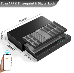 CEQSAFE電子デジタルデポジットスマートセキュリティ引き出し隠し金庫 - Product Image 6