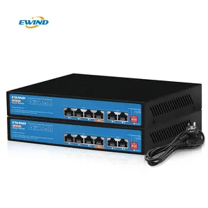Competitive Price 4 Ports Gigabit PoE Switch with VLAN Support for Seamless Network Integration