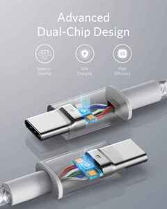 <span class=keywords><strong>C</strong></span>âble <span class=keywords><strong>USB</strong></span>-<span class=keywords><strong>C</strong></span> vers <span class=keywords><strong>USB</strong></span>-<span class=keywords><strong>C</strong></span> Anker 100W 3m en nylon, nouveau <span class=keywords><strong>c</strong></span>âble de charge et de données <span class=keywords><strong>USB</strong></span> 2.0 Type-<span class=keywords><strong>C</strong></span> à charge rapide pour MacBook Pro <span class=keywords><strong>iPhone</strong></span> 17 16 15 - Product Image 3